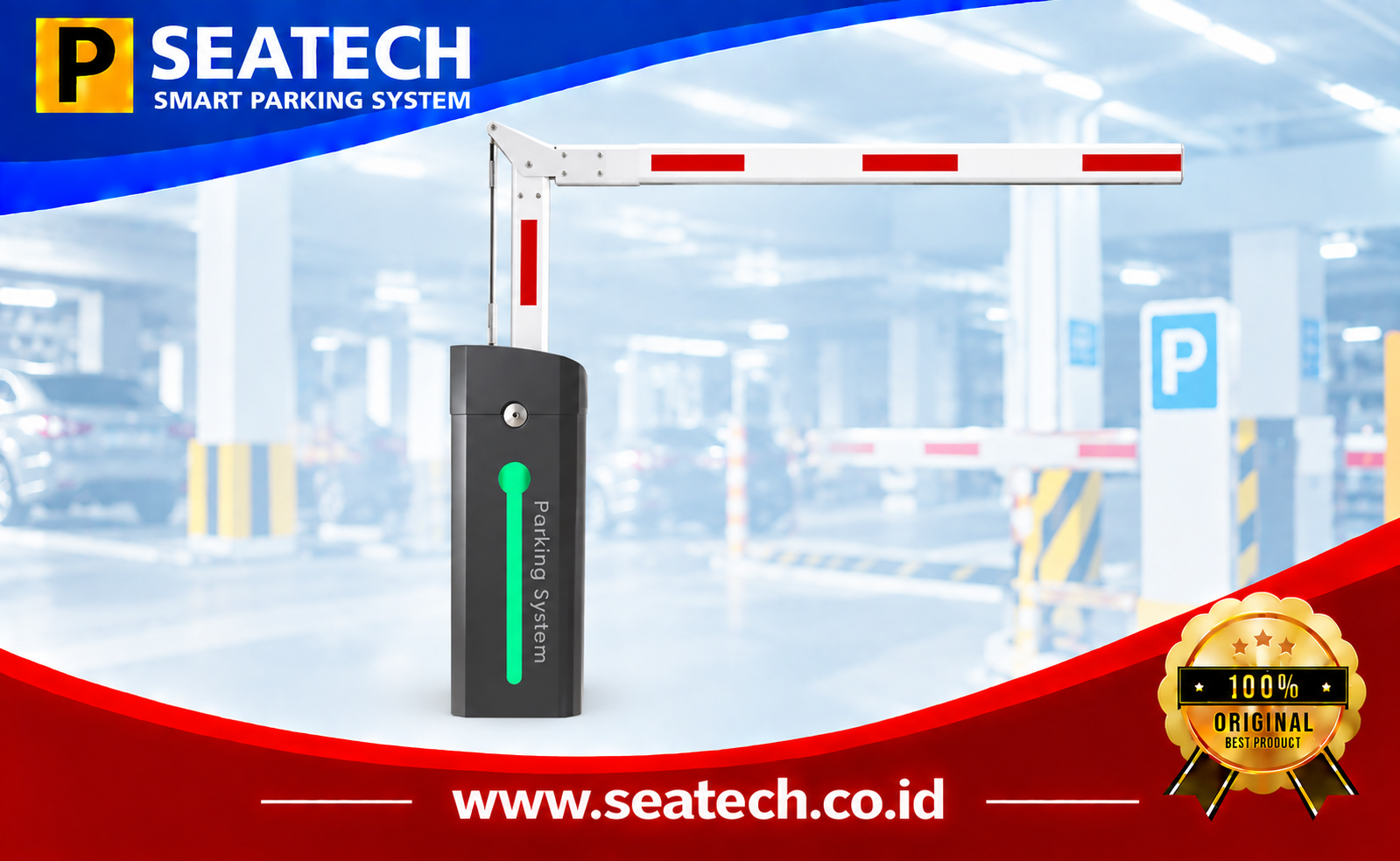 Barrier gate mx 80 palang tekuk